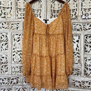 Ditsy Floral Ruffle Dress